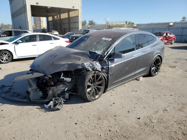 TESLA MODEL X 2020 with VIN 5YJXCBE45LF260784 - Photo from auction