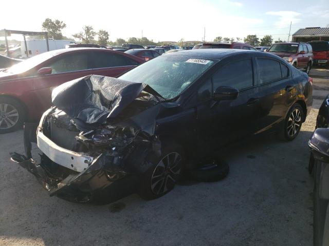 HONDA CIVIC EX 2014 with VIN 19XFB2F87EE018393 - Photo from auction