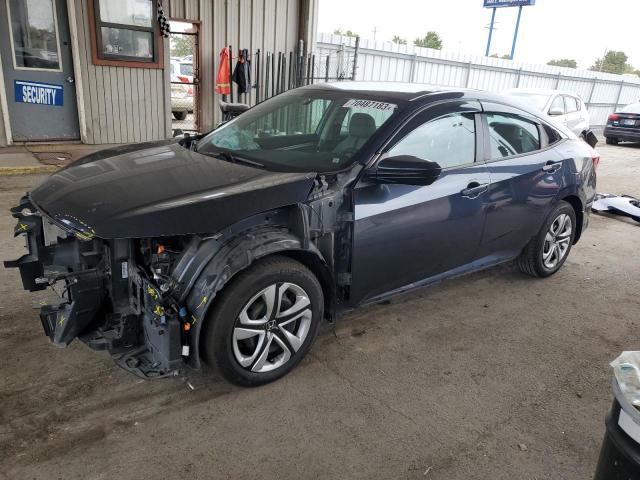 HONDA CIVIC LX 2018 with VIN 19XFC2F53JE019277 - Photo from auction