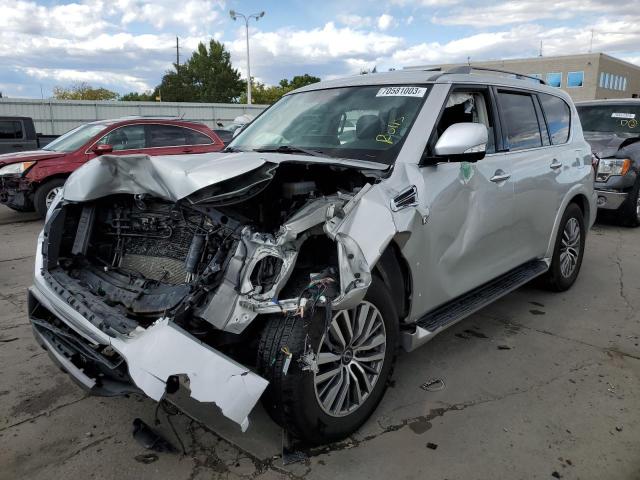 NISSAN ARMADA SL 2021 with VIN JN8AY2BB1M9791863 - Photo from auction