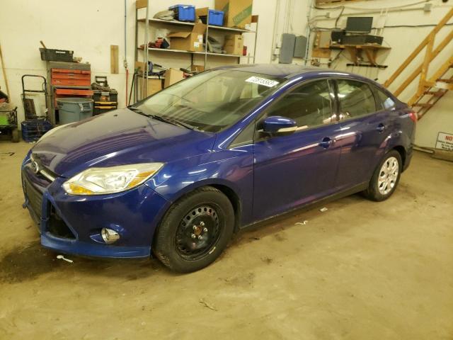 FORD FOCUS SE 2012 with VIN 1FAHP3F2XCL294993 - Photo from auction