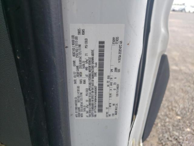 Photo 14 from auction – 2017 FORD TRANSIT T- with VIN 1FTYR1YM9HKA60087