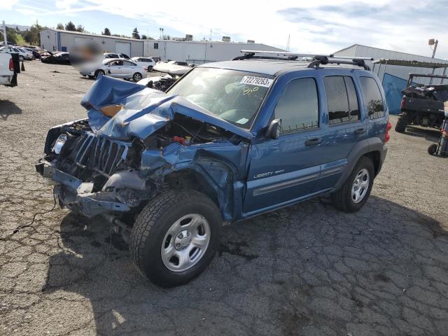 JEEP LIBERTY SP 2003 with VIN 1J4GL48K83W574943 - Photo from auction