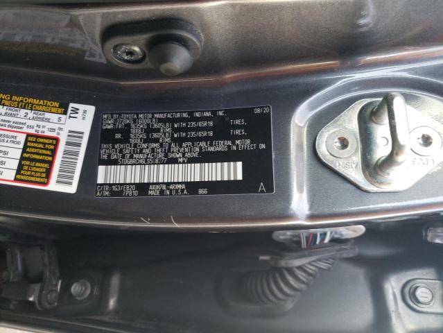 Photo 14 from auction – 2020 TOYOTA HIGHLANDER with VIN 5TDGBRCH6LS508277