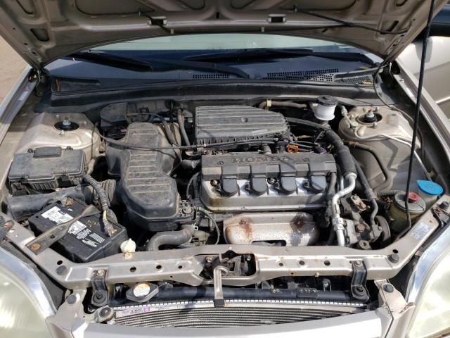 Photo 11 from auction – 2001 HONDA CIVIC LX with VIN JHMES16501S002781