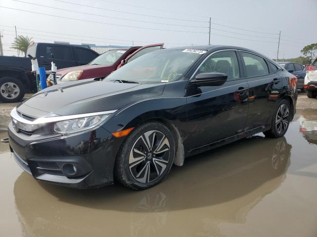 HONDA CIVIC EX 2018 with VIN JHMFC1F34JX017271 - Photo from auction