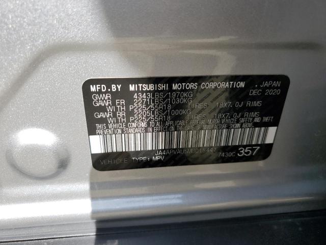 Photo 14 from auction – 2021 MITSUBISHI OUTLANDER with VIN JA4APVAU5MU015441