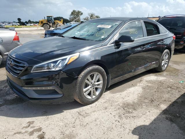 HYUNDAI SONATA SE 2017 with VIN 5NPE24AF7HH477694 - Photo from auction