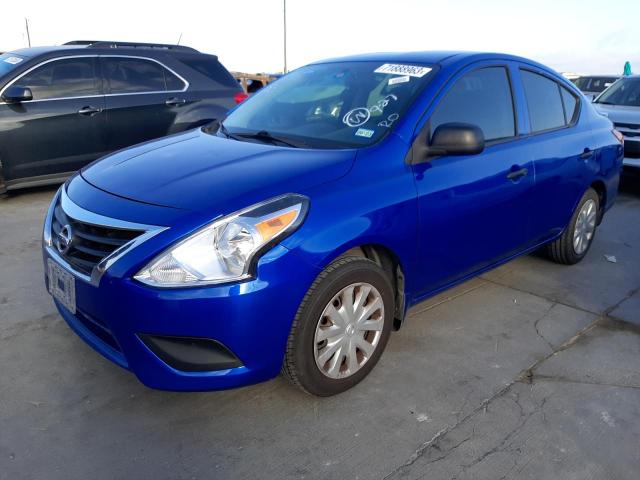 NISSAN VERSA S 2015 with VIN 3N1CN7AP2FL954895 - Photo from auction
