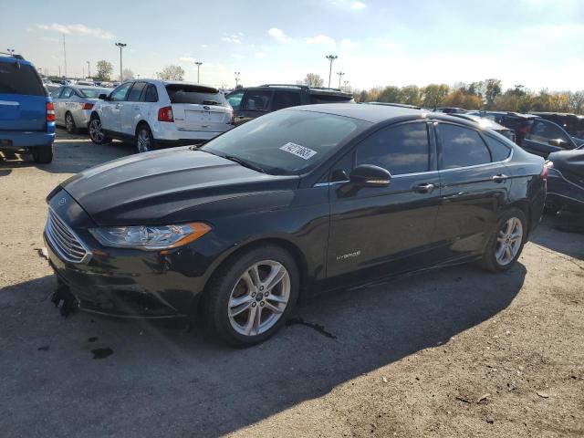 FORD FUSION SE 2018 with VIN 3FA6P0LU5JR194844 - Photo from auction