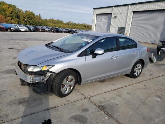 HONDA CIVIC LX 2013 with VIN 19XFB2F57DE011819 - Photo from auction