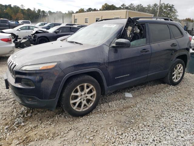 JEEP CHEROKEE S 2016 with VIN 1C4PJLAB0GW200736 - Photo from auction