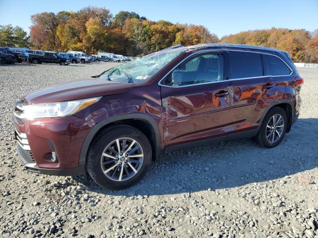 TOYOTA HIGHLANDER 2019 with VIN 5TDJZRFH3KS734935 - Photo from auction