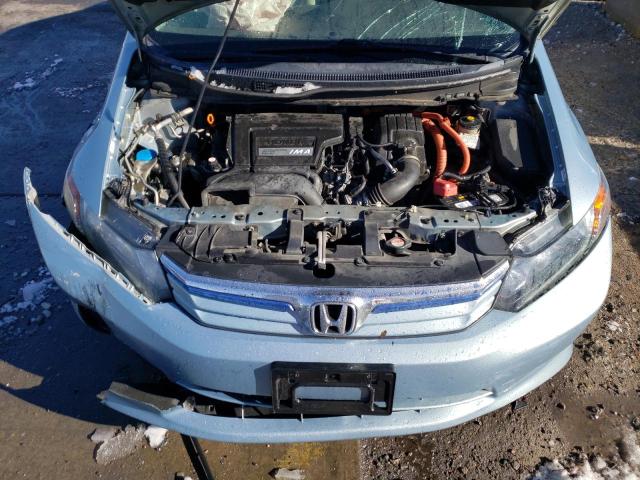 Photo 11 from auction – 2012 HONDA CIVIC HYBR with VIN JHMFB4F28CS004728
