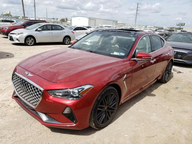 GENESIS G70 ELITE 2019 with VIN KMTG74LE3KU018076 - Photo from auction