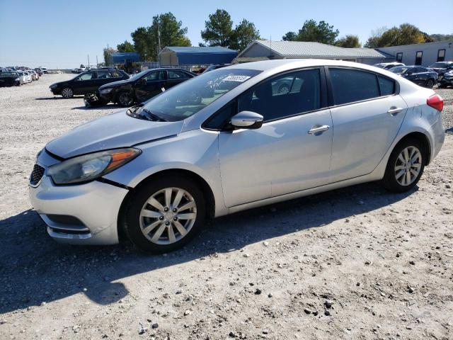 KIA FORTE LX 2014 with VIN KNAFX4A62E5103783 - Photo from auction