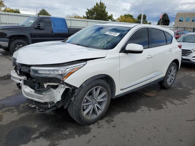 ACURA RDX TECHNO 2021 with VIN 5J8TC2H5XML033237 - Photo from auction