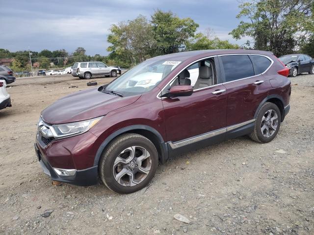 HONDA CR-V EX 2018 with VIN 7FARW2H59JE055331 - Photo from auction