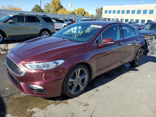FORD FUSION SPO 2017 with VIN 3FA6P0VPXHR204947 - Photo from auction
