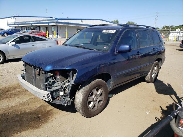 TOYOTA HIGHLANDER 2004 with VIN JTEEP21A440025179 - Photo from auction