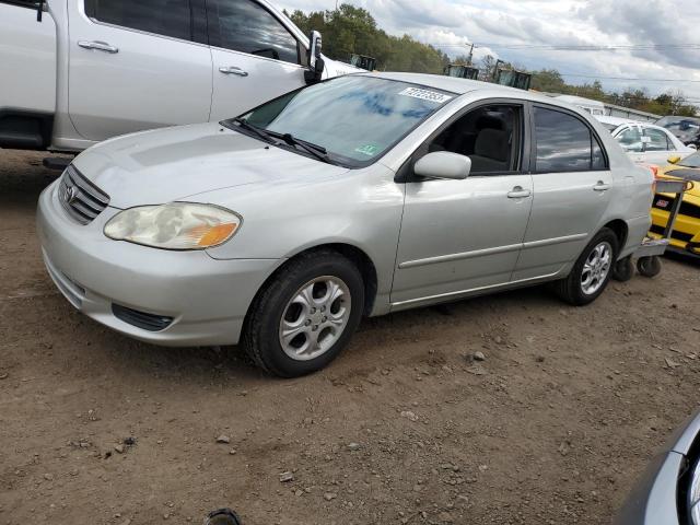 TOYOTA COROLLA CE 2003 with VIN 1NXBR32EX3Z058750 - Photo from auction
