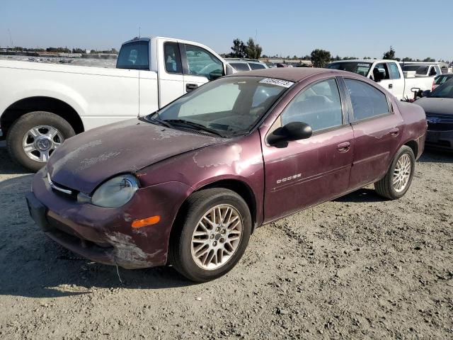 DODGE NEON BASE 2000 with VIN 1B3ES46C9YD846996 - Photo from auction