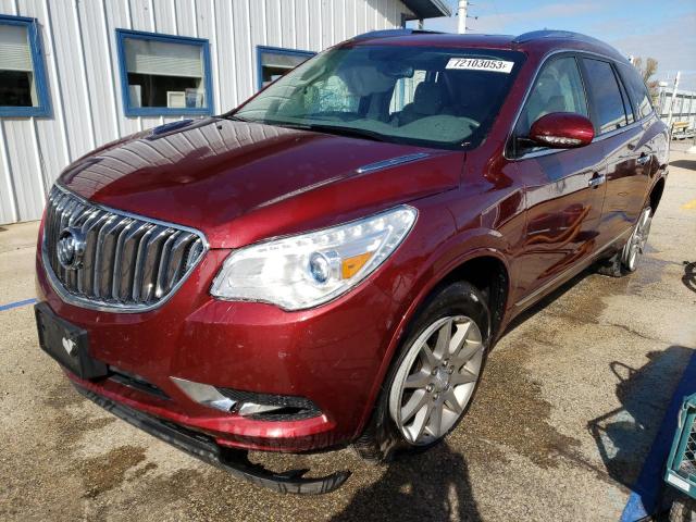 BUICK ENCLAVE 2017 with VIN 5GAKRAKD5HJ242360 - Photo from auction