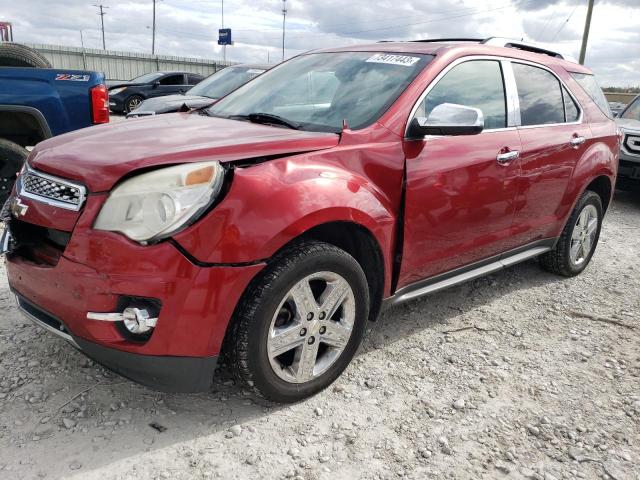 CHEVROLET EQUINOX LT 2014 with VIN 2GNFLHE31E6215928 - Photo from auction