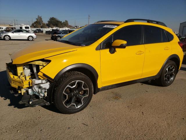SUBARU XV CROSSTR 2015 with VIN JF2GPADC3F8265642 - Photo from auction