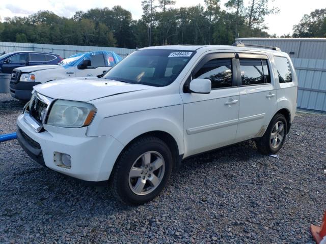 HONDA PILOT EXL 2011 with VIN 5FNYF3H69BB036253 - Photo from auction