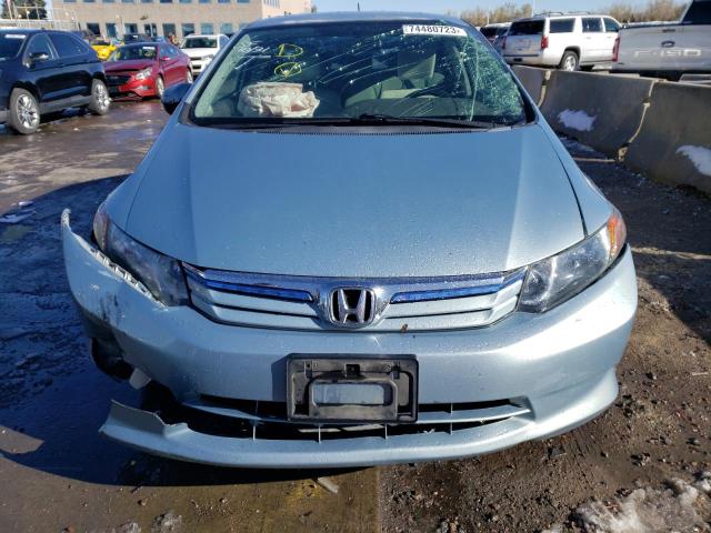 Photo 5 from auction – 2012 HONDA CIVIC HYBR with VIN JHMFB4F28CS004728
