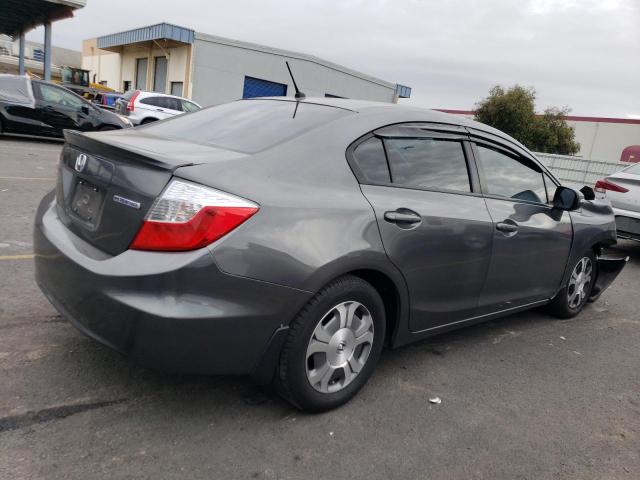 Photo 3 from auction – 2012 HONDA CIVIC HYBR with VIN JHMFB4F36CS001688