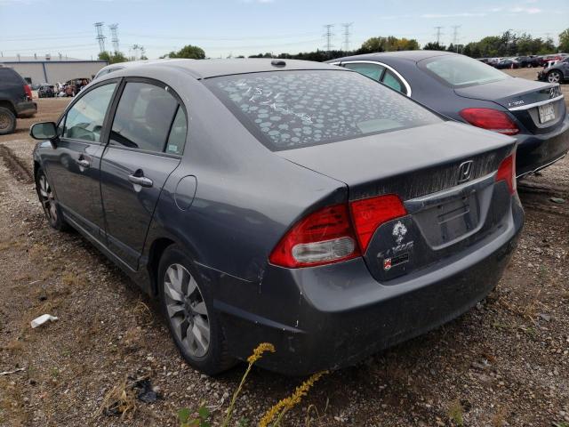 Photo 2 from auction – 2009 HONDA CIVIC EX with VIN 1HGFA168X9L016830