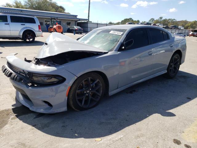 DODGE CHARGER GT 2021 with VIN 2C3CDXHG0MH566385 - Photo from auction