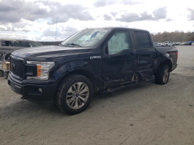 FORD F150 SUPER 2018 with VIN 1FTEW1E55JFE37358 - Photo from auction