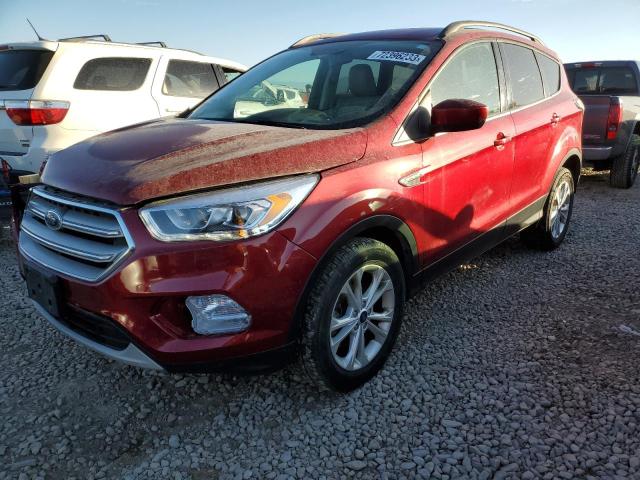 FORD ESCAPE SEL 2018 with VIN 1FMCU9HD3JUB52762 - Photo from auction