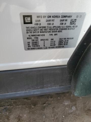Photo 14 from auction – 2022 CHEVROLET TRAILBLAZE with VIN KL79MMS24NB114318