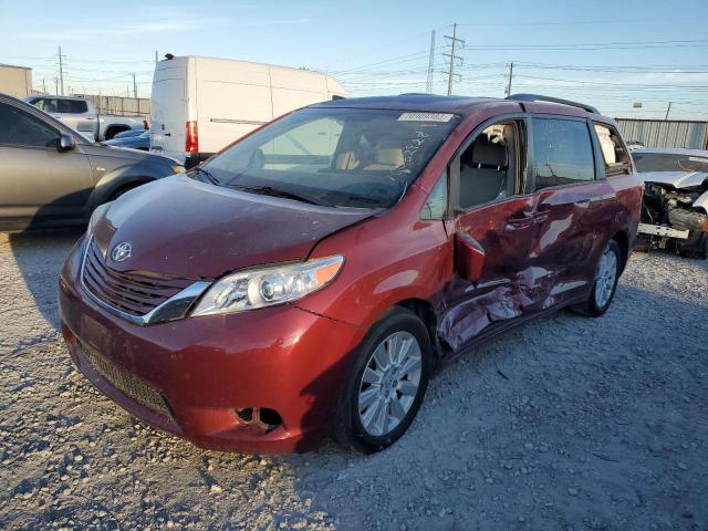 TOYOTA SIENNA LE 2015 with VIN 5TDJK3DC3FS118179 - Photo from auction