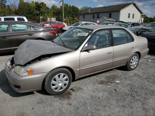 TOYOTA COROLLA CE 2001 with VIN 1NXBR12E71Z498748 - Photo from auction