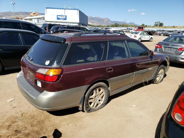 Photo 3 from auction – 2000 SUBARU LEGACY OUT with VIN 4S3BH6864Y7619698