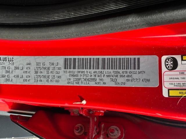 Photo 10 from auction – 2019 RAM 1500 REBEL with VIN 1C6SRFLTXKN629950