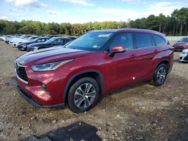 Photo 1 from auction – 2021 TOYOTA HIGHLANDER with VIN 5TDGZRBH3MS105775