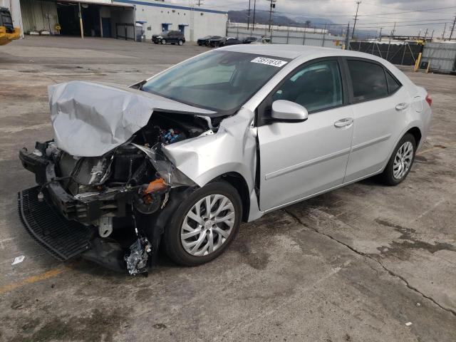 TOYOTA COROLLA L 2018 with VIN 2T1BURHE2JC058510 - Photo from auction