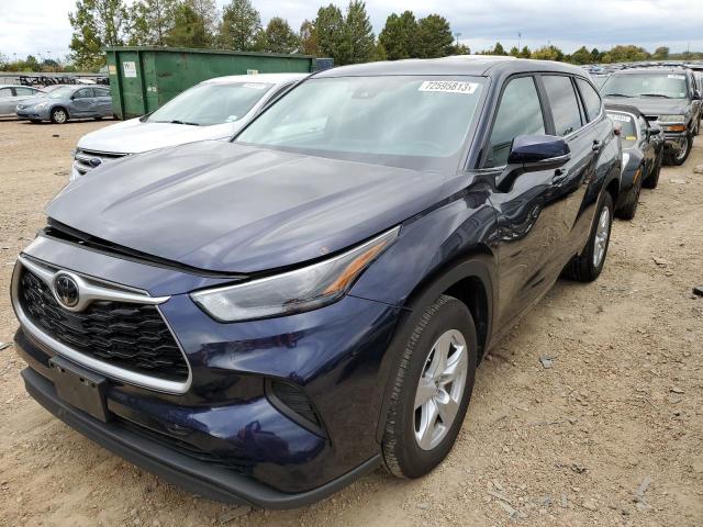 TOYOTA HIGHLANDER 2023 with VIN 5TDKDRAH4PS501406 - Photo from auction