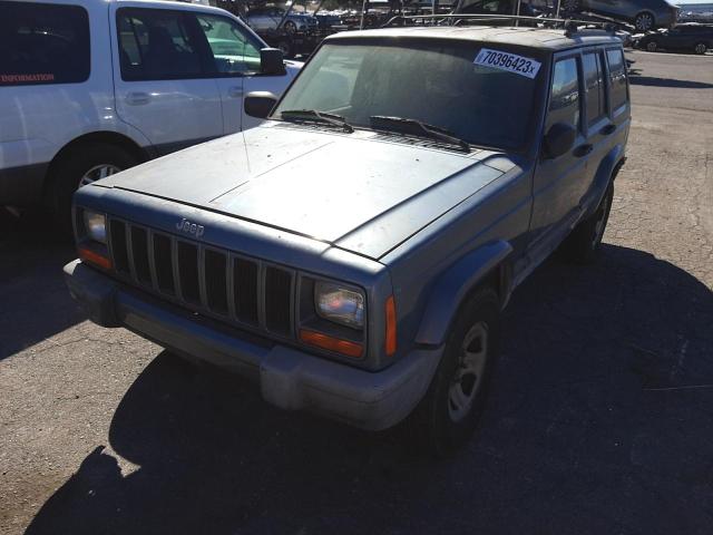 JEEP CHEROKEE S 1999 with VIN 1J4FF68S2XL659136 - Photo from auction