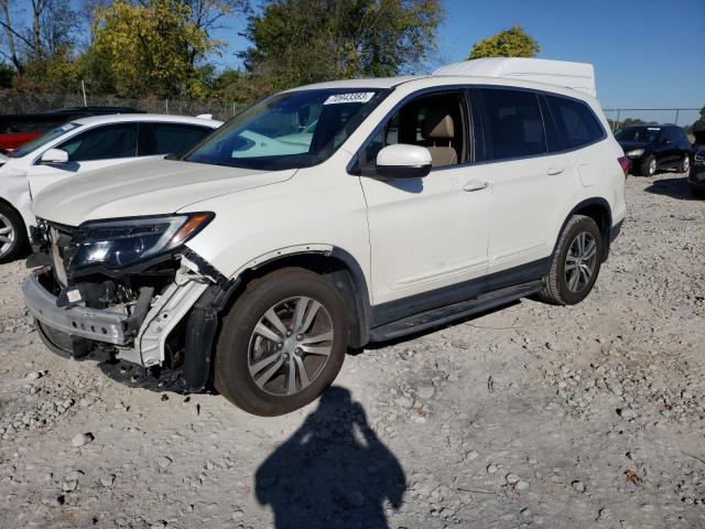 HONDA PILOT EXL 2016 with VIN 5FNYF6H60GB021651 - Photo from auction