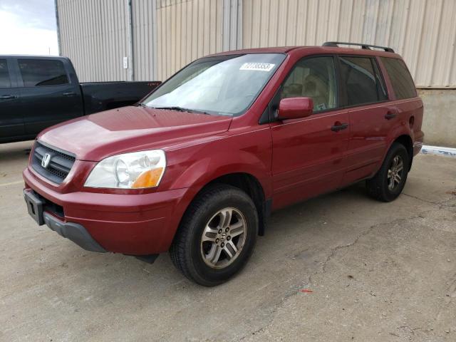 HONDA PILOT EXL 2005 z numerem VIN 5FNYF18665B000545 - Zdjęcie z aukcji