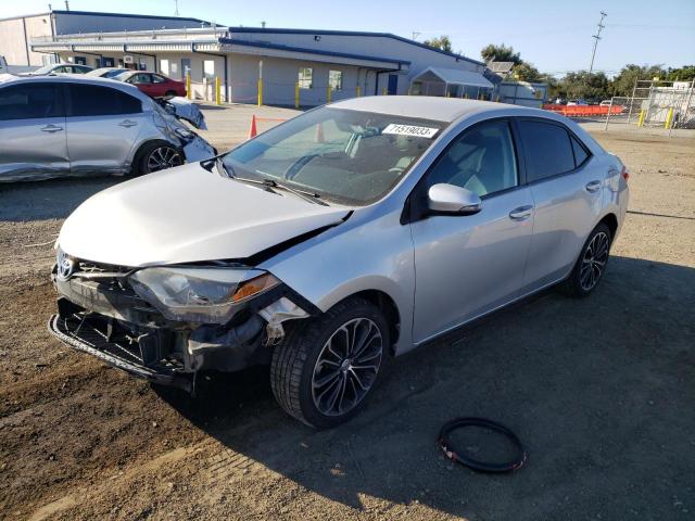 TOYOTA COROLLA L 2015 with VIN 5YFBURHE2FP324843 - Photo from auction