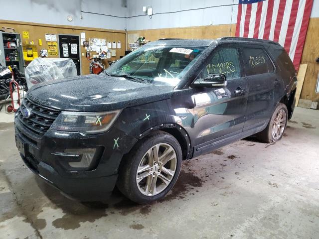 FORD EXPLORER S 2016 with VIN 1FM5K8GT0GGD11178 - Photo from auction