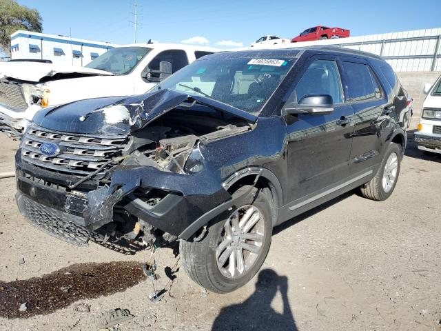 FORD EXPLORER X 2017 with VIN 1FM5K7DH9HGB06924 - Photo from auction